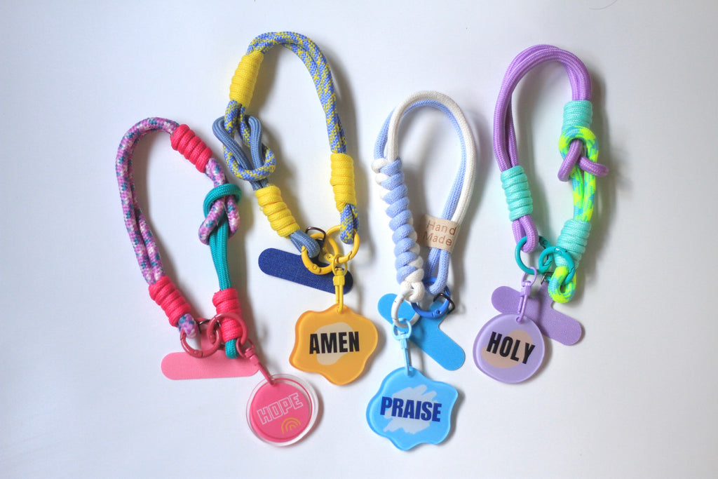 Christian Dopamine Bag Charm / Faith-based Colorful Accessory