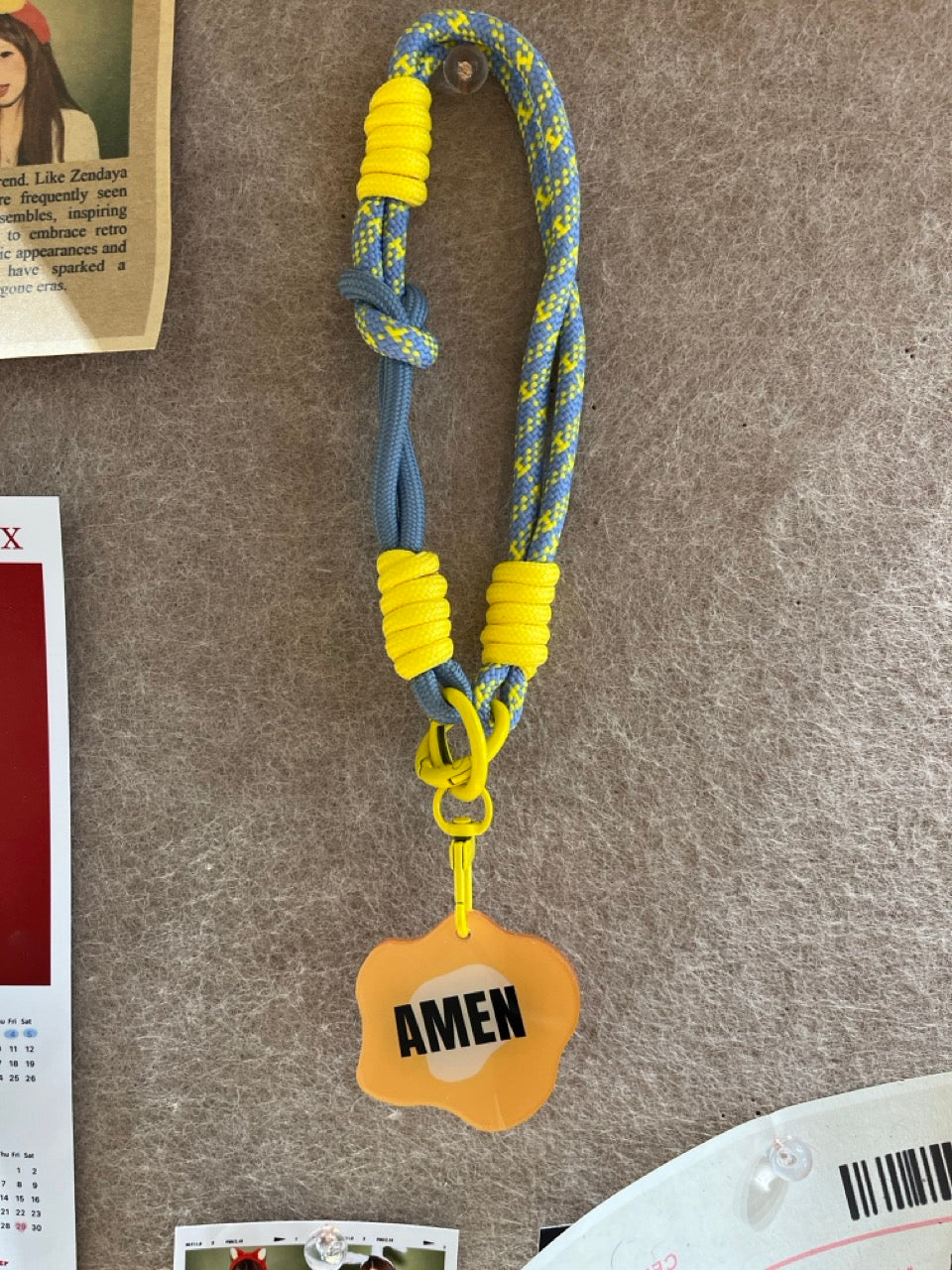 Christian Dopamine Bag Charm / Faith-based Colorful Accessory