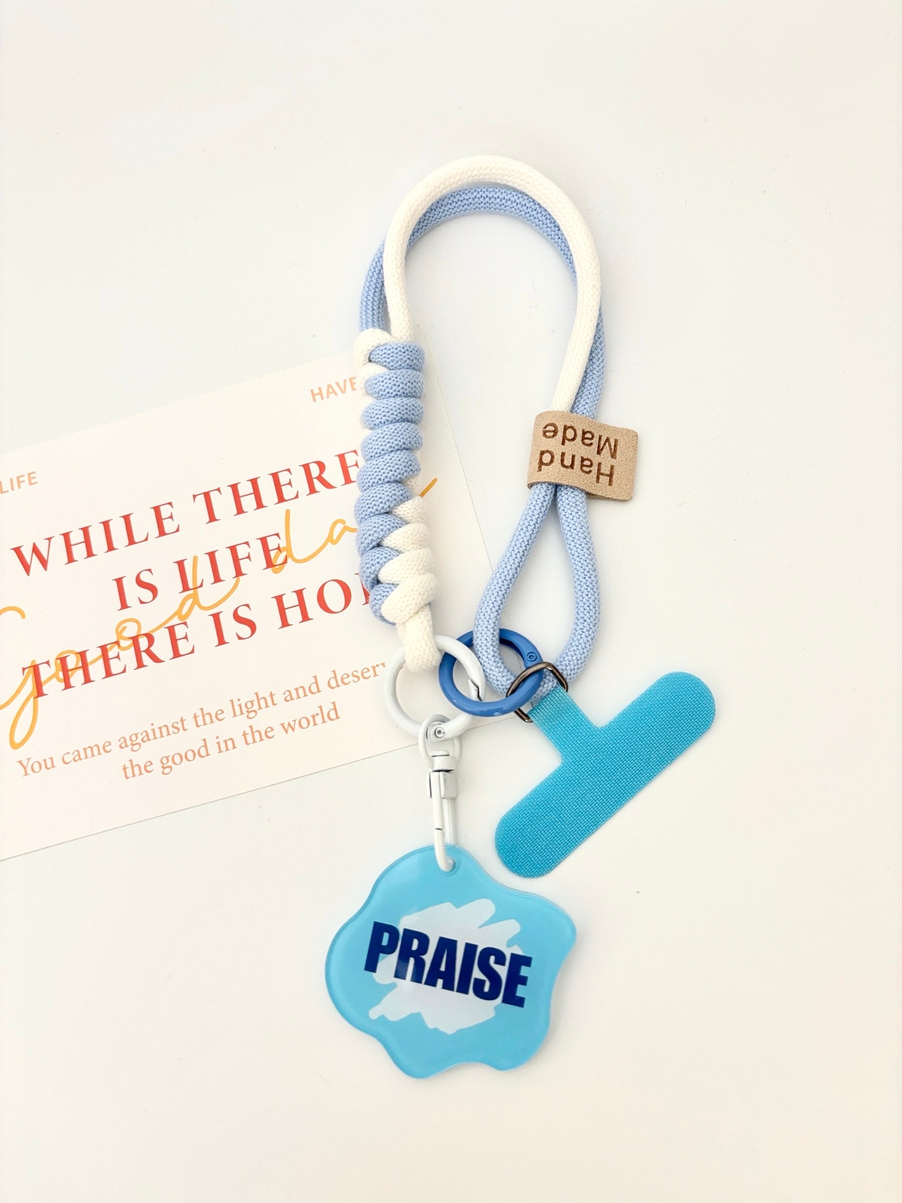 Christian Dopamine Bag Charm / Faith-based Colorful Accessory
